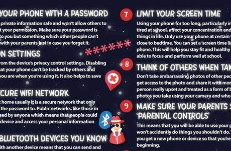 12 smartphone online safety tips