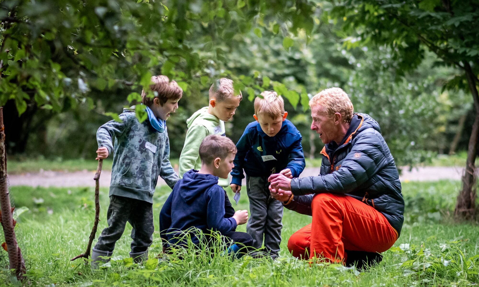 Greatwood Community Primary & Nursery School Students Outside